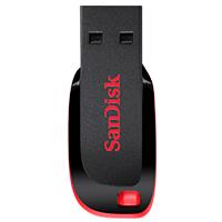 MEMORIA SANDISK 128GB USB 2.0 CRUZER BLA