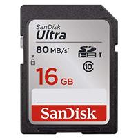 MEMORIA SANDISK 16GB SDHC ULTRA UHS-I 80