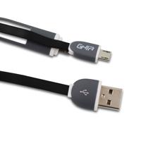 CABLE 2 EN 1 MICRO USB/TIPO LIGHTNING GH