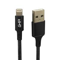 CABLE USB TIPO LIGHTNING GHIA 1M NYLON C