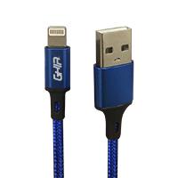 CABLE USB TIPO LIGHTNING GHIA 1M NYLON C