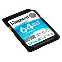 MEMORIA KINGSTON SDXC CANVAS GO PLUS 64G