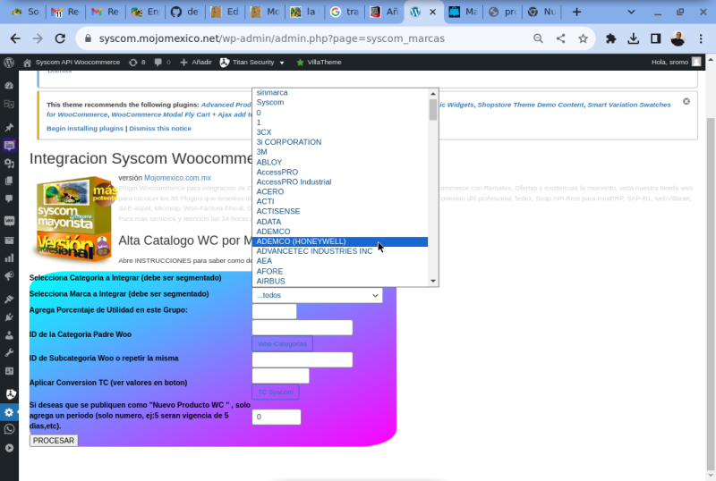 API Syscom tienda Web