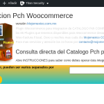 Guía API PCH Woommerce